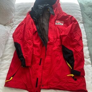 Vintage Marlboro Adventure Team Red Jacket